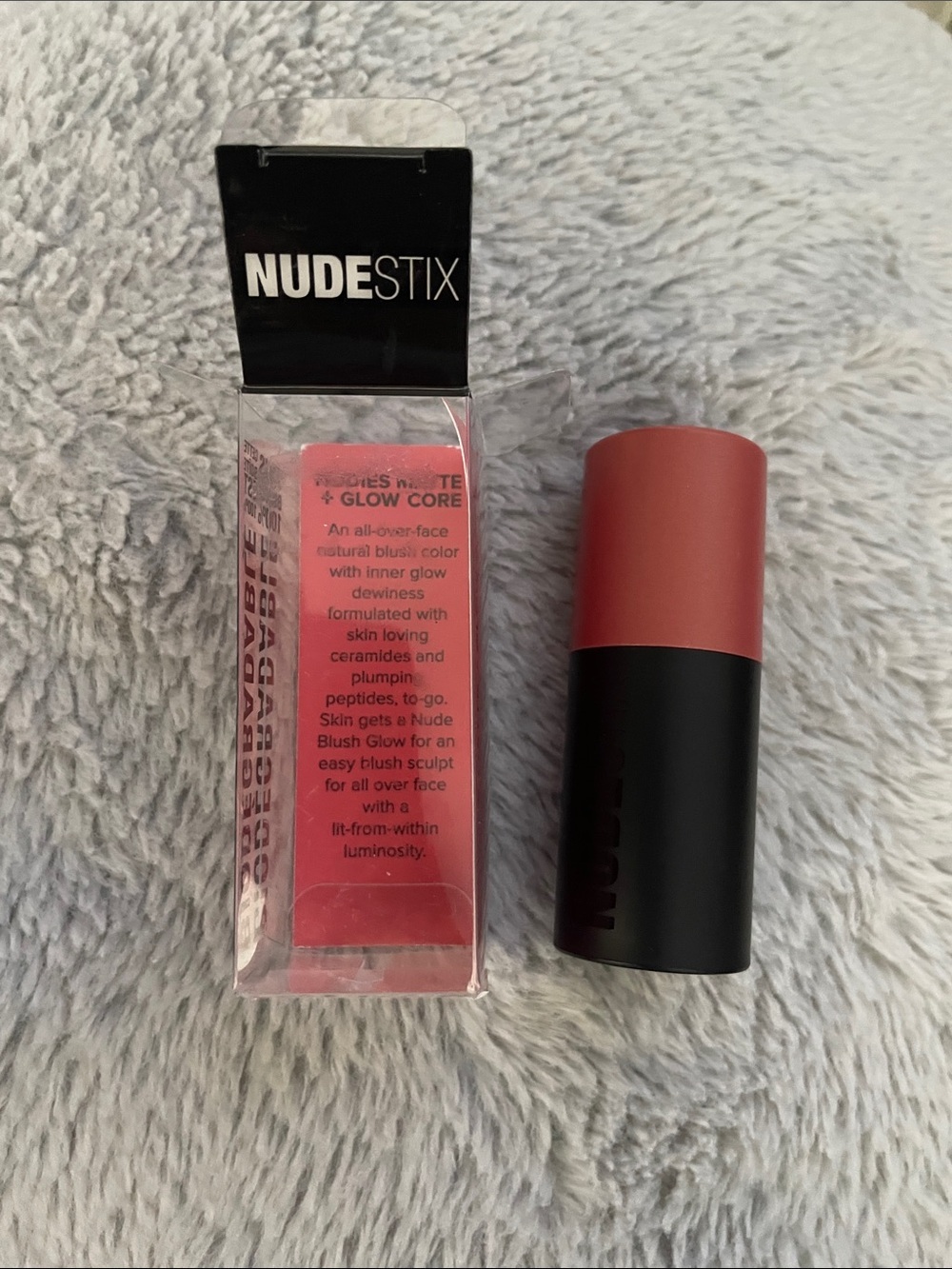 NUDESTIX Cream Blush Stick - Warm Rose